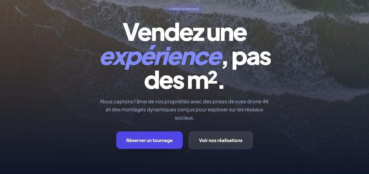 Vendez une expérience, pas des m²